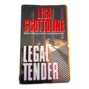 💕Legal Tender by Lisa Scottoline Paperback Book